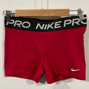 Nike pro dri-fit athletic shorts